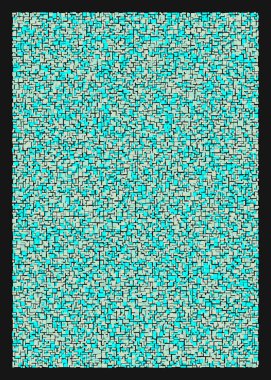 Ofset Quad üretken sanat arkaplan çizimi