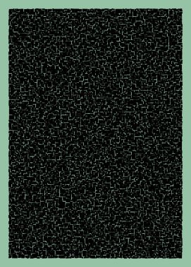 Ofset Quads üretken sanat arka planı, vektör illüstrasyonu