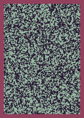 Ofset Quad üretken sanat arkaplan çizimi