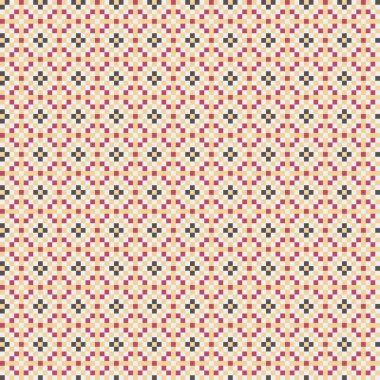 Soyut çapraz desen, üretken hesaplama sanatı, vektör illüstrasyonu