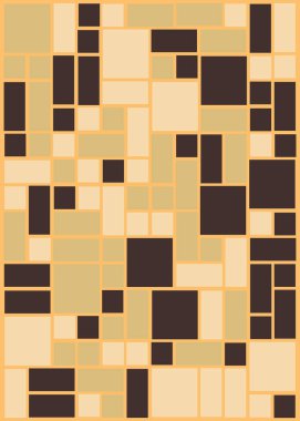 Ofset Quad üretken sanat arkaplan çizimi