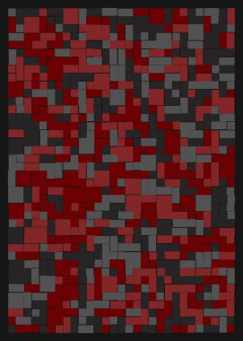 Ofset Quad üretken sanat arkaplan çizimi