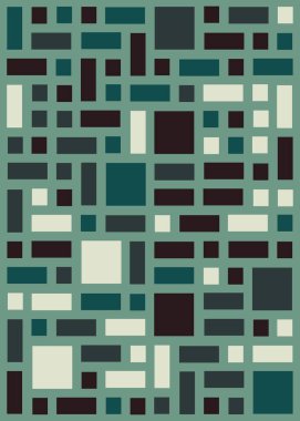 Ofset Quad üretken sanat arkaplan çizimi