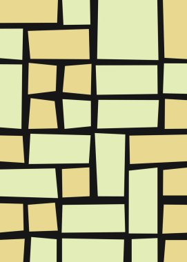 Ofset Quad üretken sanat arkaplan çizimi