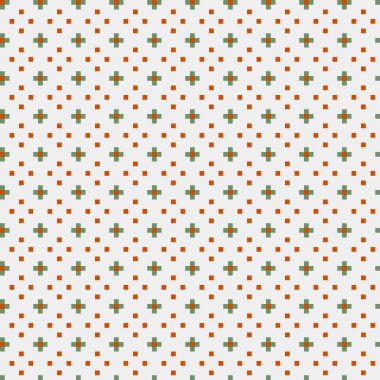 Soyut çapraz desen, üretken hesaplama sanatı, vektör illüstrasyonu