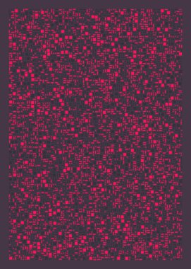 Ofset Quads üretken sanat arka planı, vektör illüstrasyonu