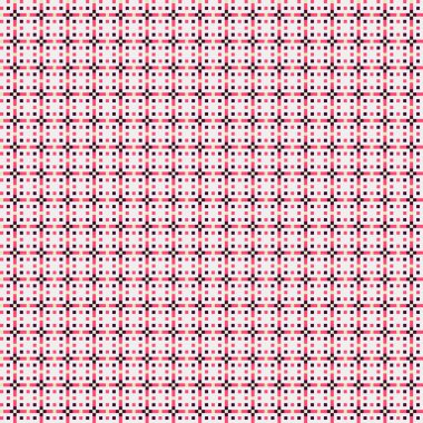 Soyut çapraz desen, üretken hesaplama sanatı, vektör illüstrasyonu