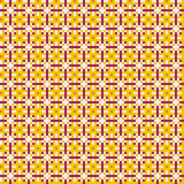 Soyut çapraz desen, üretken hesaplama sanatı, vektör illüstrasyonu