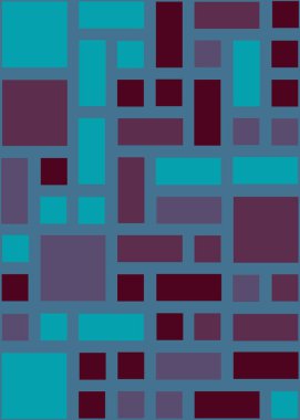 Ofset Quad üretken sanat arkaplan çizimi