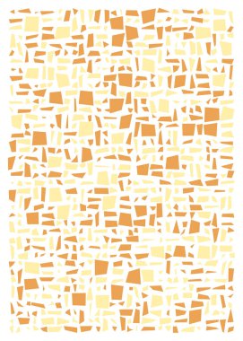 Ofset Quads üretken sanat arka planı, vektör illüstrasyonu