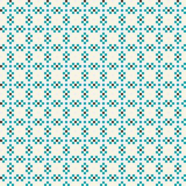 Soyut çapraz desen, üretken hesaplama sanatı, vektör illüstrasyonu