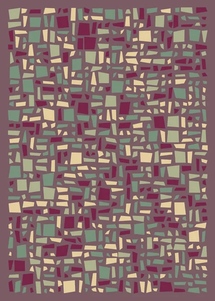 Ofset Quads üretken sanat arka planı, vektör illüstrasyonu