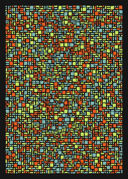 Ofset Quad üretken sanat arkaplan çizimi