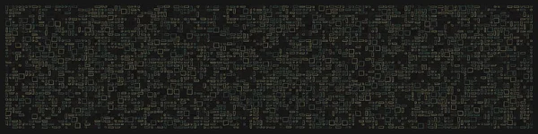 Offset Quads Generative Kunst Hintergrund Vektorillustration — Stockvektor