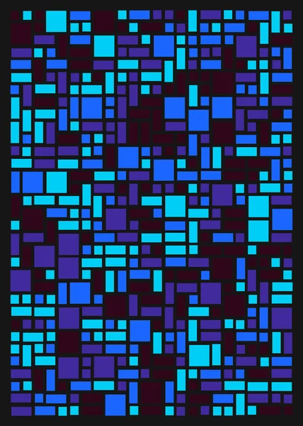 Ofset Quads üretken sanat arka planı, vektör illüstrasyonu