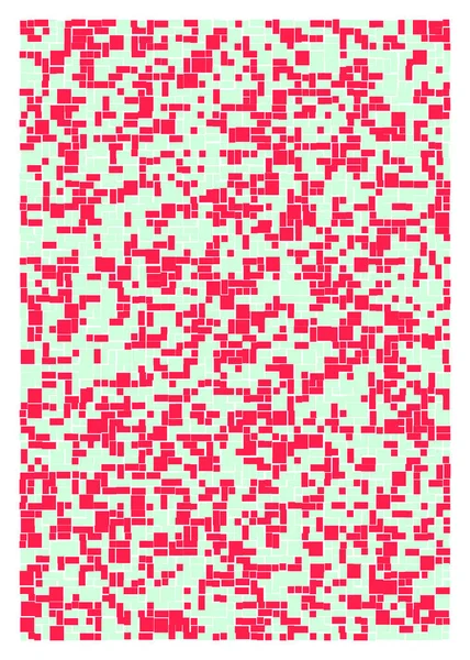 Ofset Quads üretken sanat arka planı, vektör illüstrasyonu