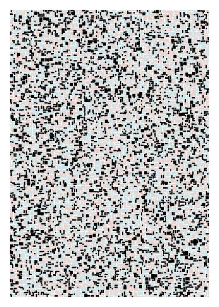 Ofset Quad üretken sanat arkaplan çizimi