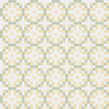 Soyut çapraz desenli üretken hesaplama sanatı çizimi