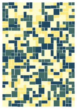 Ofset Quad üretken sanat arkaplan çizimi