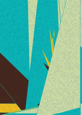 Piet Mondrian Biçimli Hesapsal Üretim Sanatı arkaplan çizimi