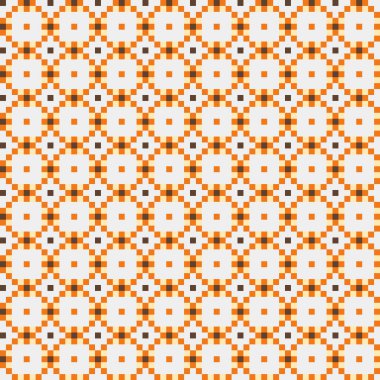 Soyut çapraz desenli üretken hesaplama sanatı çizimi