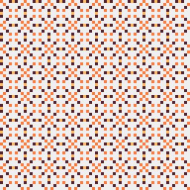 Soyut çapraz desen, üretken hesaplama sanatı, vektör illüstrasyonu