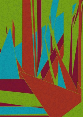 Piet Mondrian Biçimli Hesapsal Üretim Sanatı arkaplan çizimi