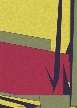 Piet Mondrian Biçimli Hesapsal Üretim Sanatı arkaplan çizimi