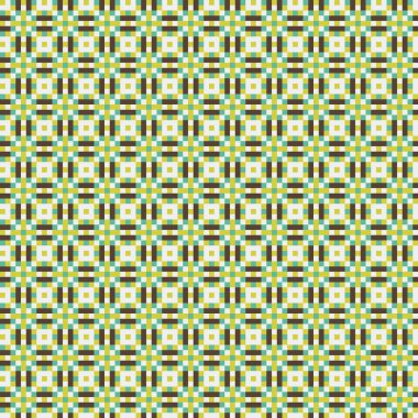 Soyut çapraz desen, üretken hesaplama sanatı, vektör illüstrasyonu