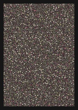 Ofset Quads üretken sanat arka planı, vektör illüstrasyonu