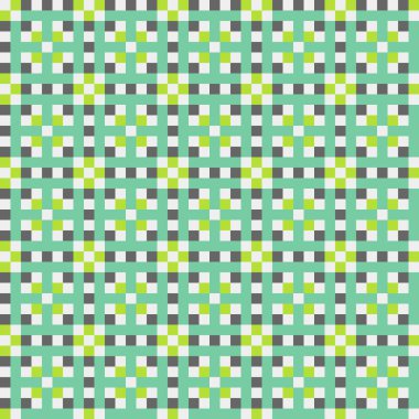 Soyut çapraz desen, üretken hesaplama sanatı, vektör illüstrasyonu