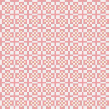 Soyut çapraz desen, üretken hesaplama sanatı, vektör illüstrasyonu