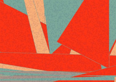 Piet Mondrian Biçimli Hesapsal Üretim Sanatı arkaplan çizimi