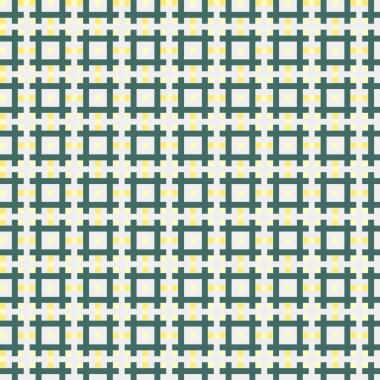 Soyut çapraz desen, üretken hesaplama sanatı, vektör illüstrasyonu