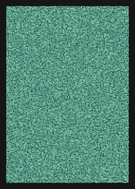 Ofset Quads üretken sanat arka planı, vektör illüstrasyonu