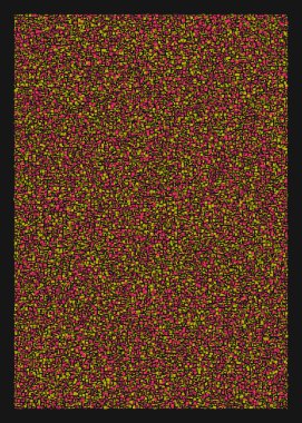 Ofset Quad üretken sanat arkaplan çizimi