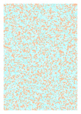 Ofset Quads üretken sanat arka planı, vektör illüstrasyonu