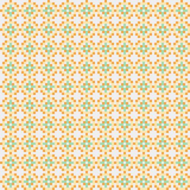 Soyut çapraz desen, üretken hesaplama sanatı, vektör illüstrasyonu