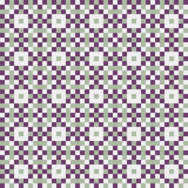 Soyut çapraz desenli üretken hesaplama sanatı çizimi