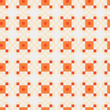 Soyut çapraz desen, üretken hesaplama sanatı, vektör illüstrasyonu