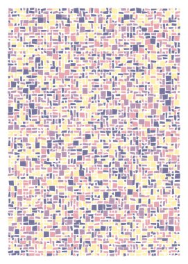 Ofset Quads üretken sanat arka planı, vektör illüstrasyonu