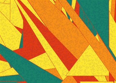 Piet Mondrian Biçimli Hesapsal Üretim Sanatı arkaplan çizimi