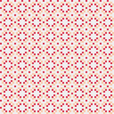 Soyut çapraz desen, üretken hesaplama sanatı, vektör illüstrasyonu