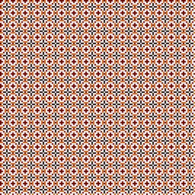 Soyut çapraz desen, üretken hesaplama sanatı, vektör illüstrasyonu