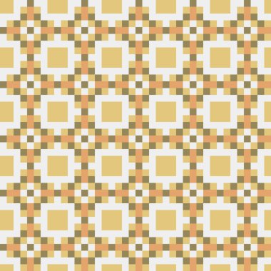 Soyut çapraz desenli üretken hesaplama sanatı çizimi