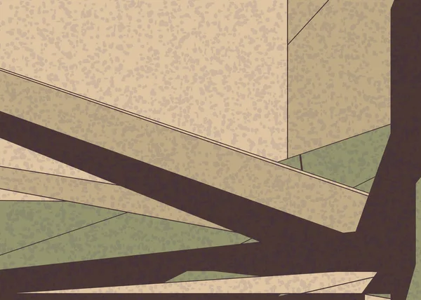 Piet Mondrian 스타일 계산적 생산적 — 스톡 벡터