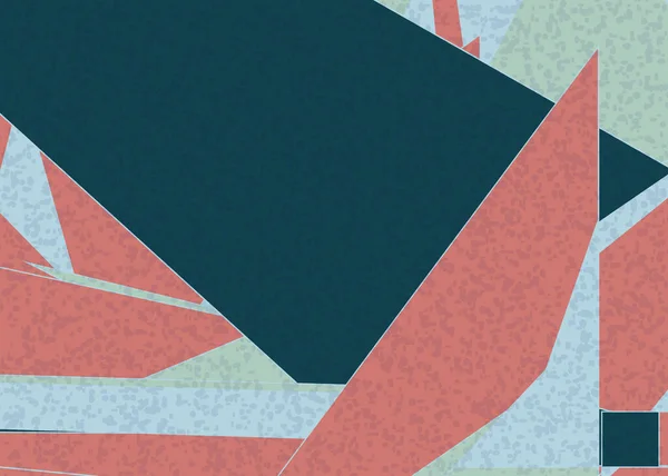 Piet Mondrian Style Computational Generative Art Background Illustration — 스톡 벡터