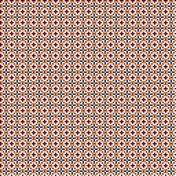 Soyut çapraz desen, üretken hesaplama sanatı, vektör illüstrasyonu