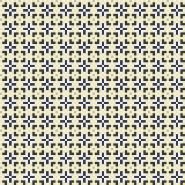 Soyut çapraz desen, üretken hesaplama sanatı, vektör illüstrasyonu