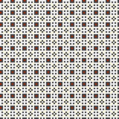 Soyut çapraz desen, üretken hesaplama sanatı, vektör illüstrasyonu